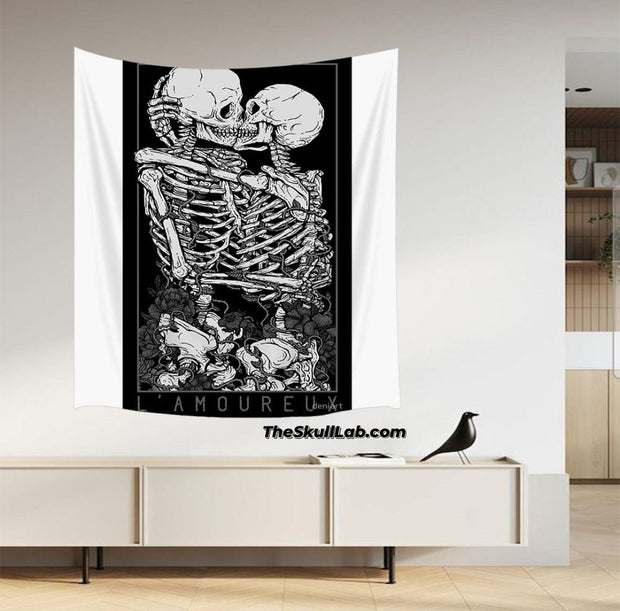 Skull Art Background Wall Cloth Tapestries *6 Styles