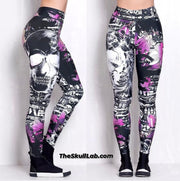 Women's sexy Skull Print Leggings in *3 colors