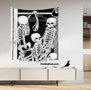 Skull Art Background Wall Cloth Tapestries *6 Styles