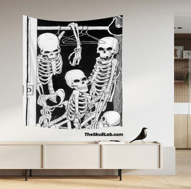 Skull Art Background Wall Cloth Tapestries *6 Styles