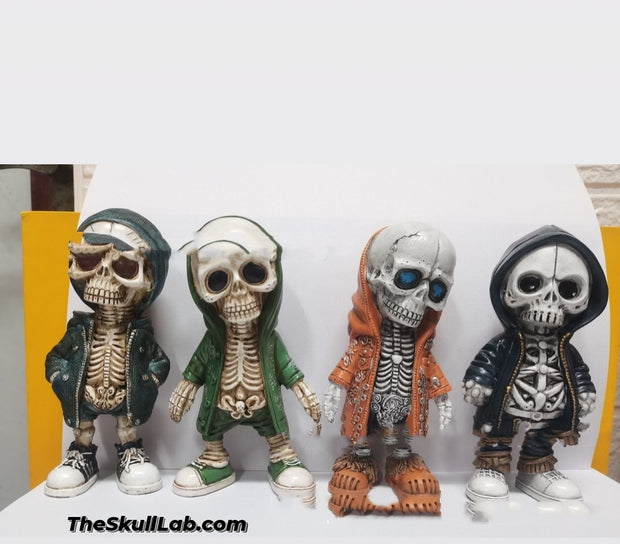 Home Fashion Decorative Skull Doll Resin Decorations