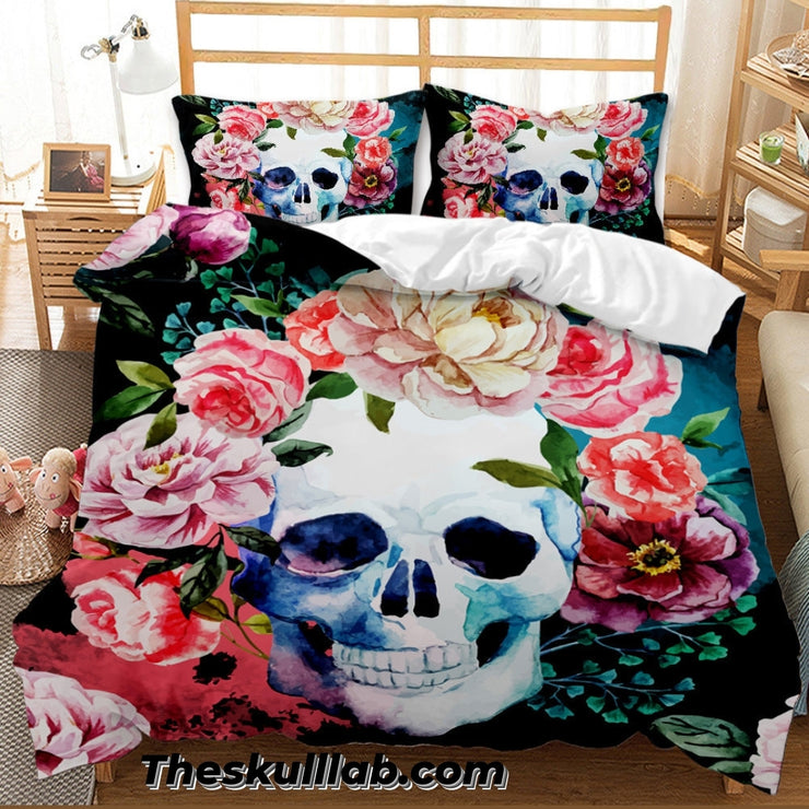 Printed Two & Three-piece Skull Duvet Cover *4 Styles