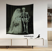 Skull Art Background Wall Cloth Tapestries *6 Styles