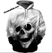Fading Skull Hoodie Female & Male
