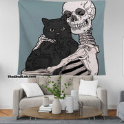 Skull Art Background Wall Cloth Tapestries *6 Styles