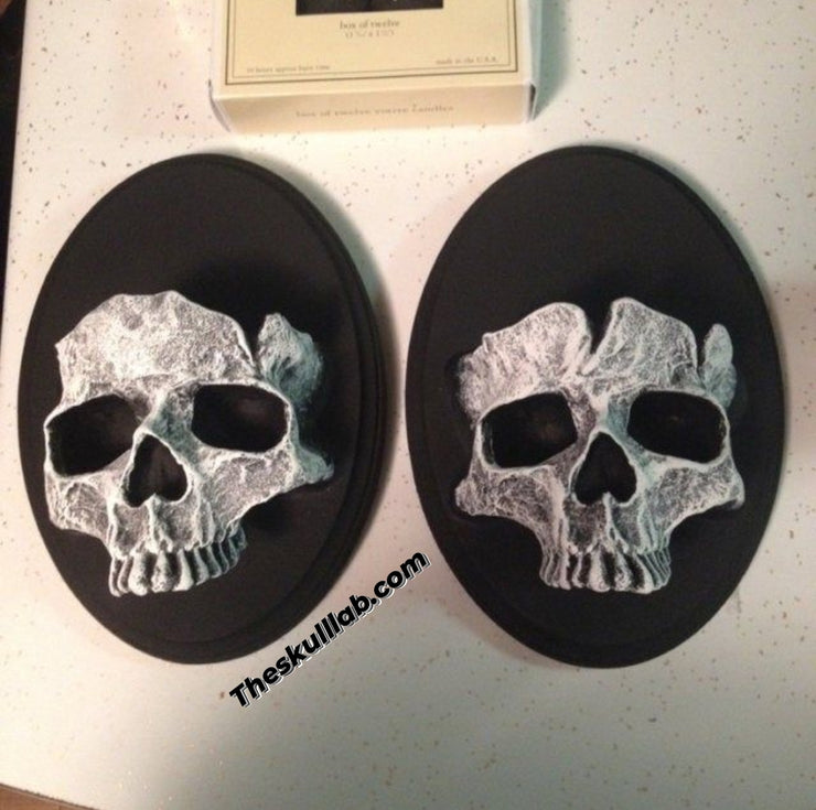 Wall Decor, Skull Scones & Candle Holder