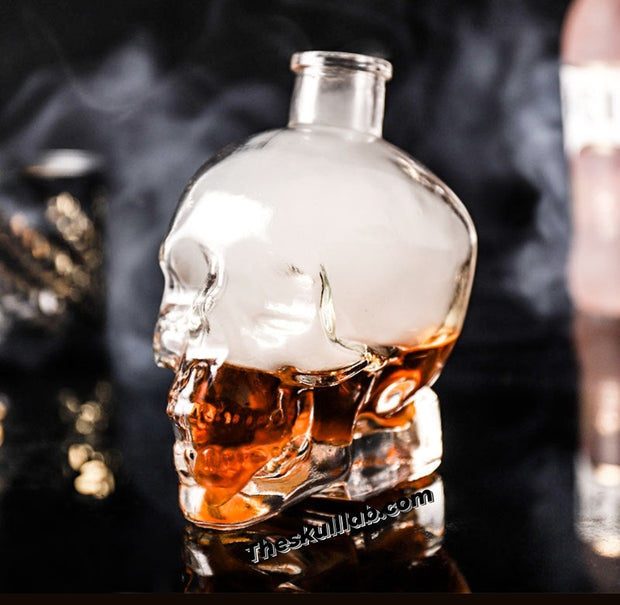 Creative Skull, Glass Decanter