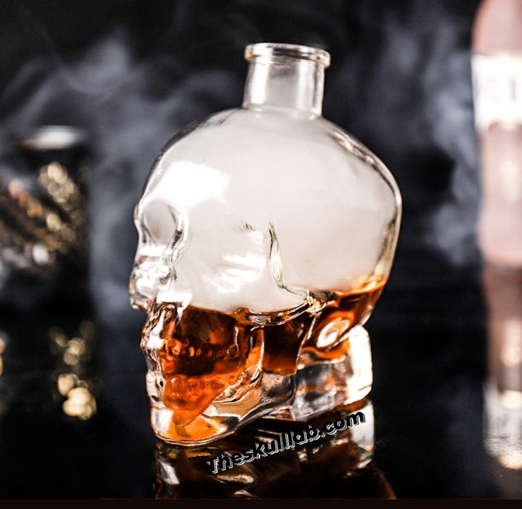 Creative Skull, Glass Decanter