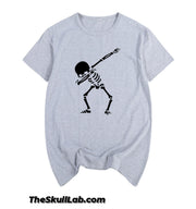 Hip hop skull short sleeved T-shirt