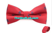 Skull Neckties & Bowties... Fashion accessories *5-Colors Polyester