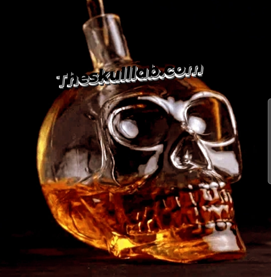 Creative Skull, Glass Decanter