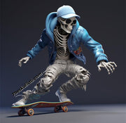 Skull Doll Resin Decorative Crafts      *4 Styles